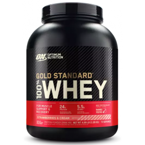 Whey Gold Standart 2,347 кг - Strawberry cream